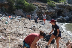 Akcija čišćenja uvale Grabova NP Mljet